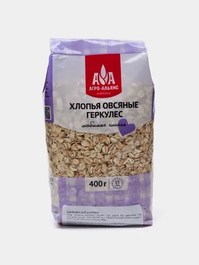 Крупа овсяная Агро-Альянс, 400 г
