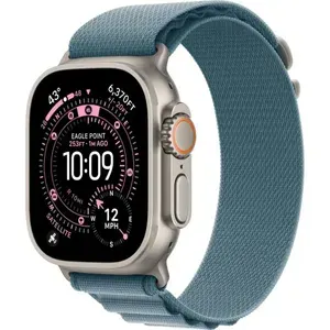 Apple Смарт-часы Watch Ultra 3 Alpine Loop - M, 49mm, Natural Titanium