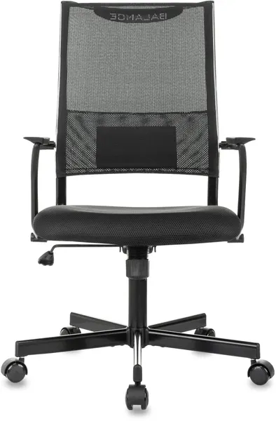 Бюрократ Кресло CH Balance-Av черное Elastic-102 TW-11 сетка ткань