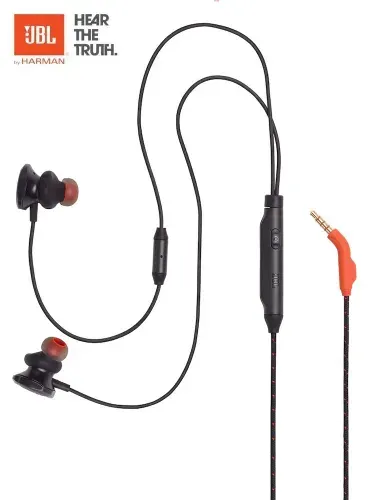 Игровые наушники JBL Quantum 50, mini jack 3.5 mm, белый