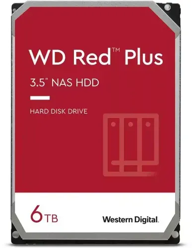 Western Digital 6 ТБ Внутренний жесткий диск WD60EFPX, 3.5", 5640 об/мин, SATA III 6 Гбит/с (WD60EFPX)