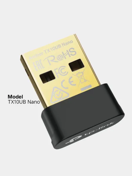USB адаптер wifi 6 и bluetooth 5.3 Archer TX10UB nano tp-link