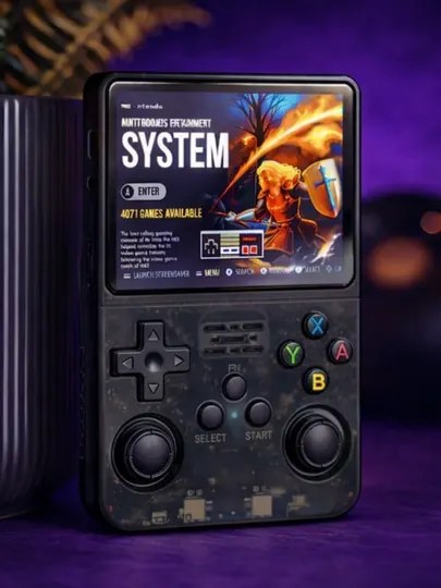 R36S Портативная игровая консоль 3.5” IPS, 64 ГБ