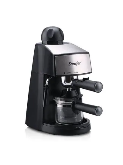 Кофеварка Sonifer SF-3534 — 800 Вт, давление 3.5 бар, объем 240 мл