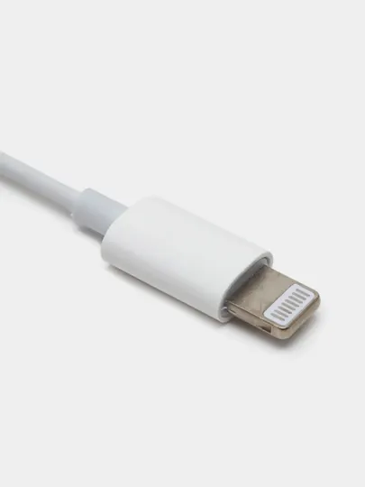 Переходник AUX to Lightning для наушников iPhone/3.5 мм mini jack