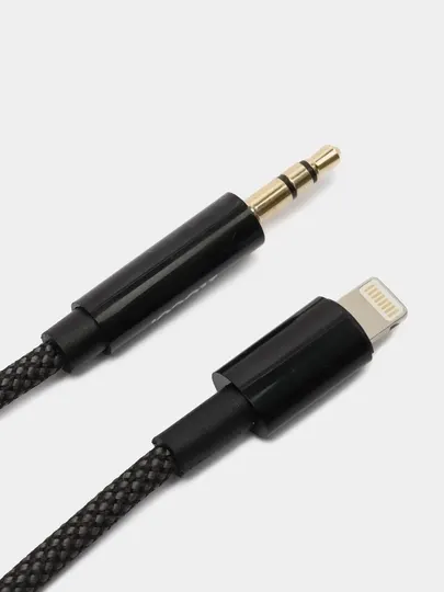 Аудиоадаптер Кабель Type-C - 3.5 AUX, Lighting to AUX