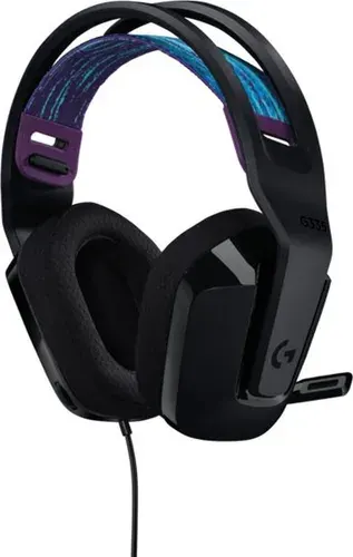 Logitech G G335 3.5 мм Игровые проводные наушники, с микрофоном, черные