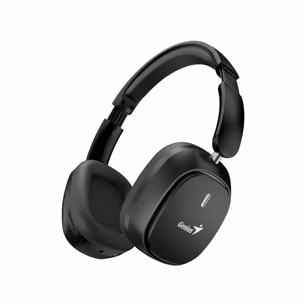 Беспроводные наушники Genius HS-820BT, складные, разъем 3.5 мм, черный