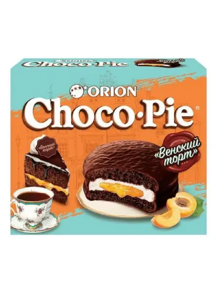 Orion Choсo Pie Печенье Венский Торт 360г