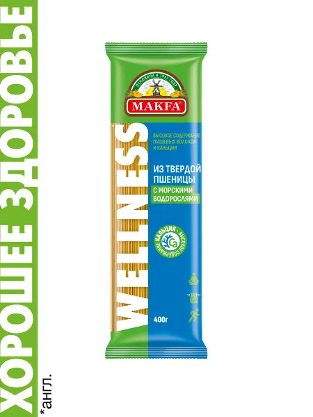 Makfa Макароны с водорослями спагетти 400 г