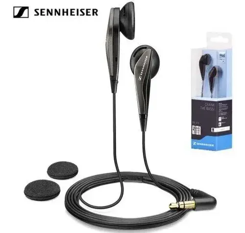 Sennheiser Наушники проводные, 3.5 мм, черный, серебристый