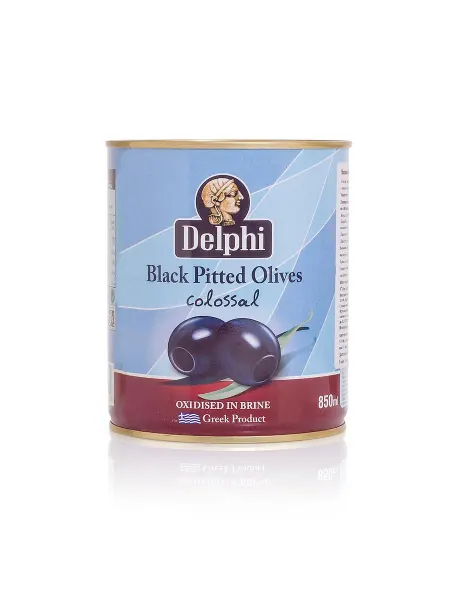 Delphi Food Оливки без косточки в рассоле DELPHI Colossal 820 г