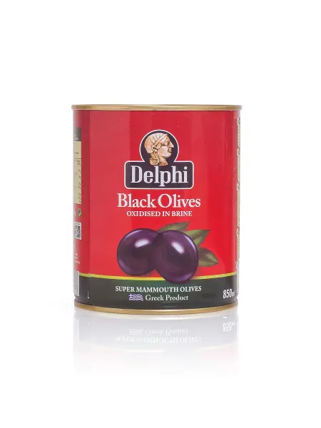 Delphi Food Маслины с косточкой в рассоле DELPHI Super Mammouth 820 г