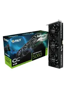 Palit Видеокарта GeForce RTX 5060 Infinity 3 OC 8 ГБ (NE75060T19P1-GB2063S)