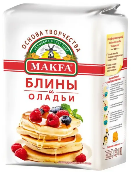 Полуфабрикат мучной для блинов и оладий, 1кг