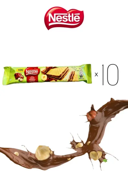 NESTLE. Батончики вафельные Nestle 10 шт