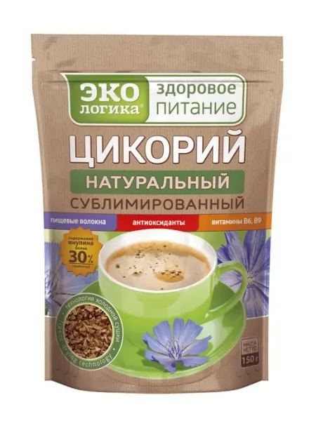 Экологика Здоровое Питание Цикорий ЭКОЛОГИКА сублим. 150 г пакет