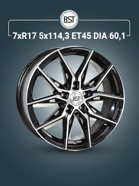 RST Диски колесные r17 5x114,3 литые автомобильные для машины