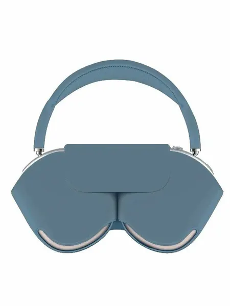 Чехол для AirPods Max 2024 Original, Blue, синий, магнитный, soft-touch