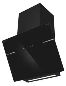 Meferi Вытяжка кухонная AIRBOX60BK ULTRA на 60 см наклонная, черная