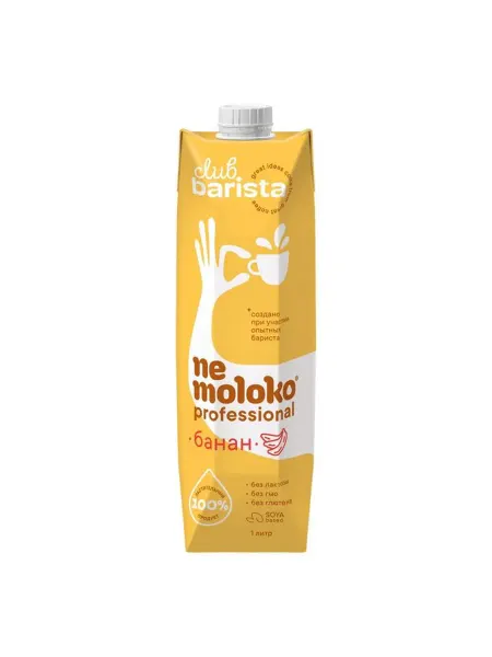 Напиток соевый Nemoloko Barista Банан 1 л