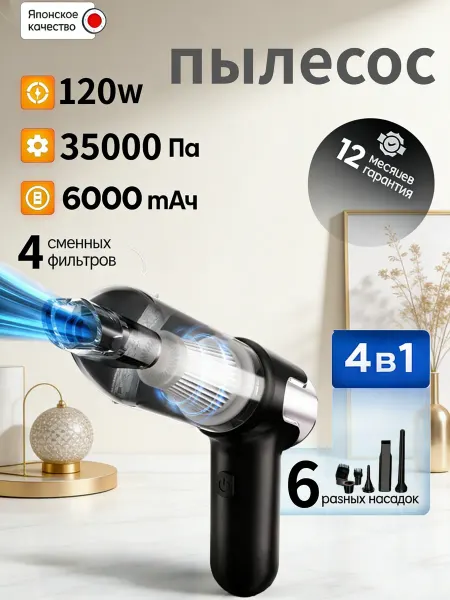 For You Car Пылесос для автомобиля эффективный для салона