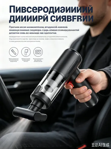 SoCare Пылесос для автомобиля беспроводной