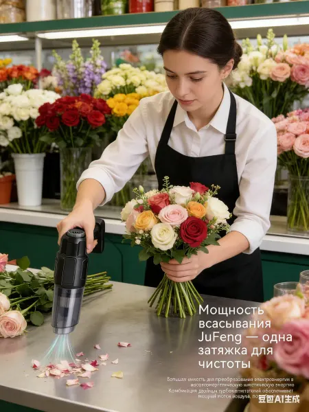 Xiaomi Пылесос для дома с контейнером и насадками мощный ручной