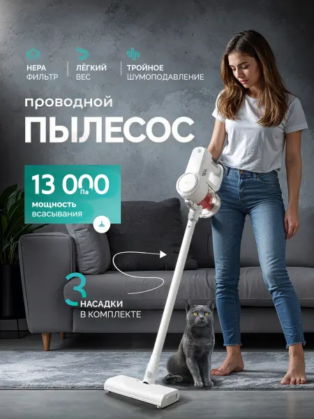 Вертикальный пылесос
