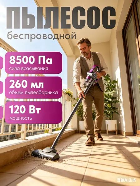 Lunoo Вертикальный пылесос