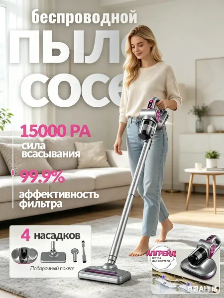 Пылесос вертикальный