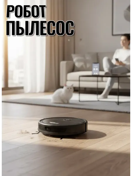 Робот пылесос мини