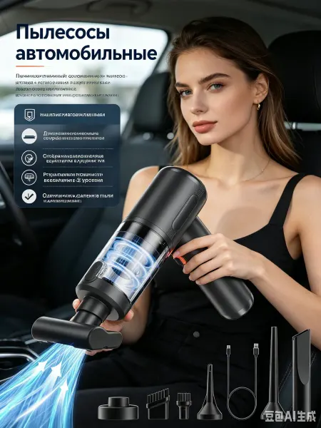 ZZGroup Пылесос для автомобиля