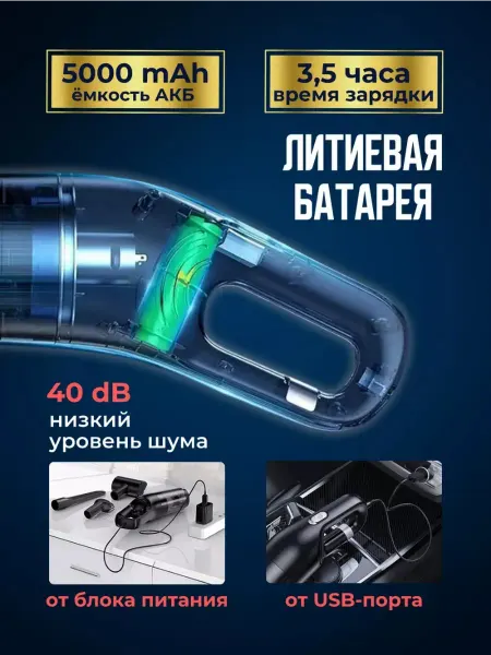 Автомобильный пылесос