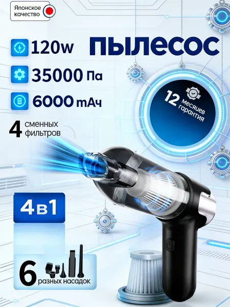 Anmediali Автомобильный пылесос