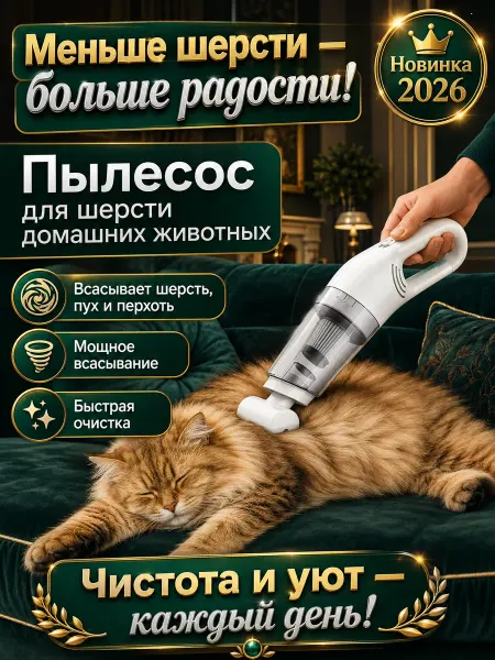 Пылесос для шерсти животных