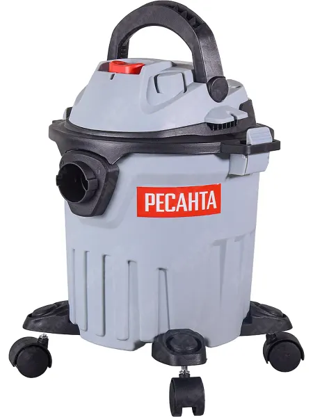 РЕСАНТА Строительный пылесос сетевой ПС-1400 15 +ПОДАРОК!