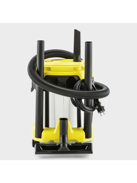 Karcher Строительный пылесос WD 2 Plus S V-15 4 18, желтый