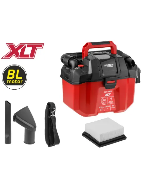Wortex Пылесос строительный аккумуляторный CVC 1815 ALL1 XLT SOLO