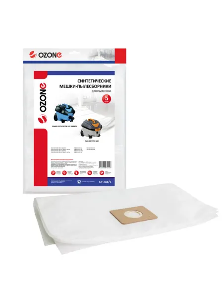 OZONE Мешки для пылесоса TMB DRYVER FIMAP DRYVER 5 шт. CP-288