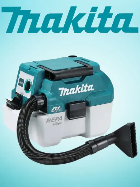 Makita Пылесос строительный аккумуляторный DVC750LZ Без АКБ и ЗУ