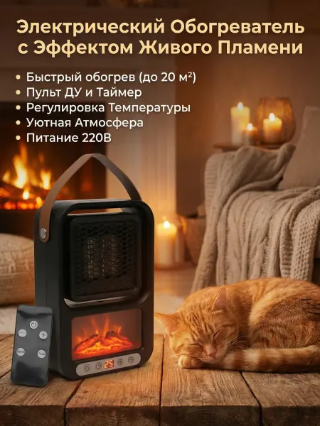 Pro100market Электрический обогреватель обогреватель настольный