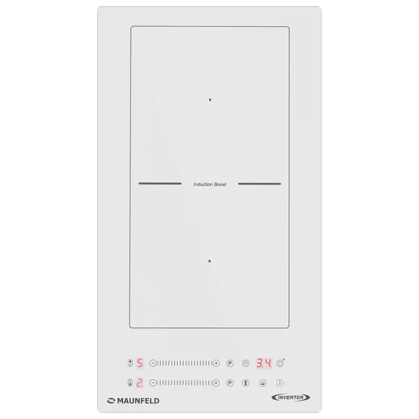 Maunfeld Индукционная варочная панель 2 конфорки CVI292S2BWH Inverter