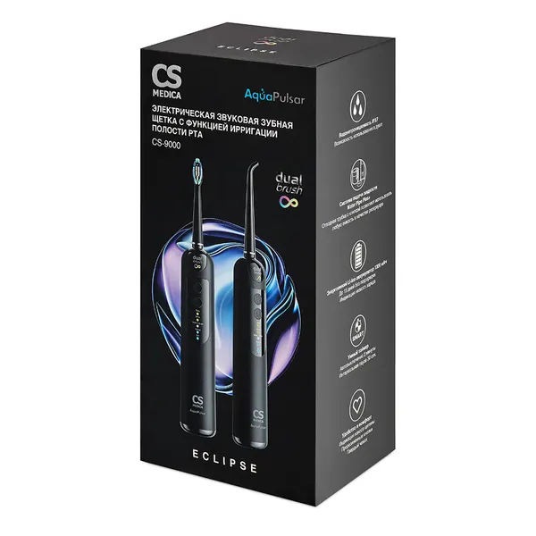 Щетка зубная + ирригатор CS Medica CS-9000 DualBrush