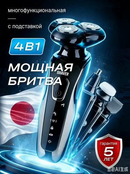 Xiaomi Электробритва мужская с триммером