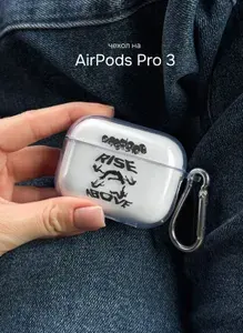Чехол на Airpods Pro 3 с черепами