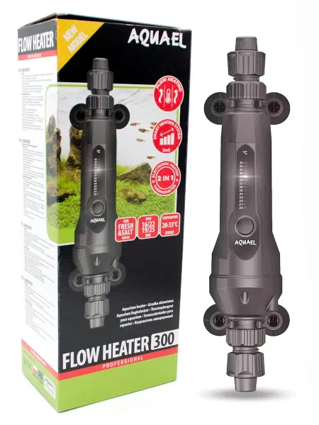 AQUAEL Flow Heater 2.0 300 Вт нагреватель для аквариума, 100-600л