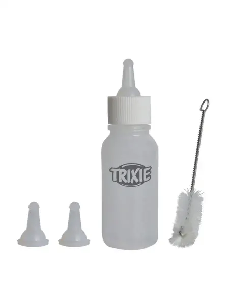 Trixie Набор для кормления для кошек и собак, 1 бутылочка 57 мл
