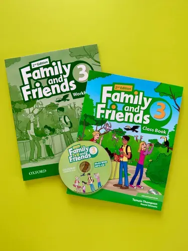 Family and Friends 3 Class book, Workbook