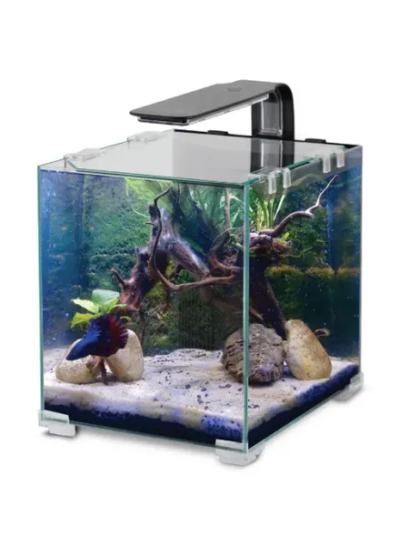 Laguna AQUA Аквариум Solo, черный 9,4 л, 24.3х20.3х23.3 см